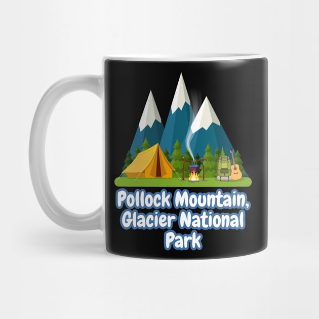 Pollock Mountain, Glacier National Park by Canada Cities